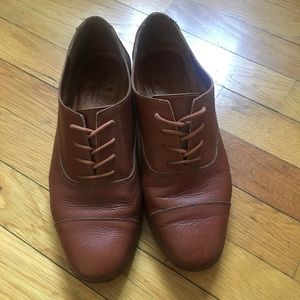 Madewell Brown Oxfords